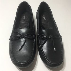 EUC Boc Black Leather Comfort Loafer Size 10